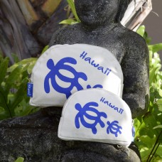 Canvas Pouches Honu Blue Canvas Pouches Honu Blue